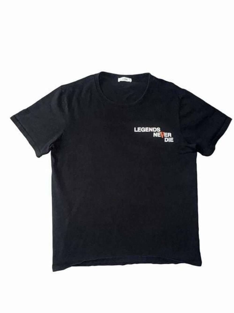 VLONE Legends Never Die T-Shirt Black Size XXL - Picture 2 of 10